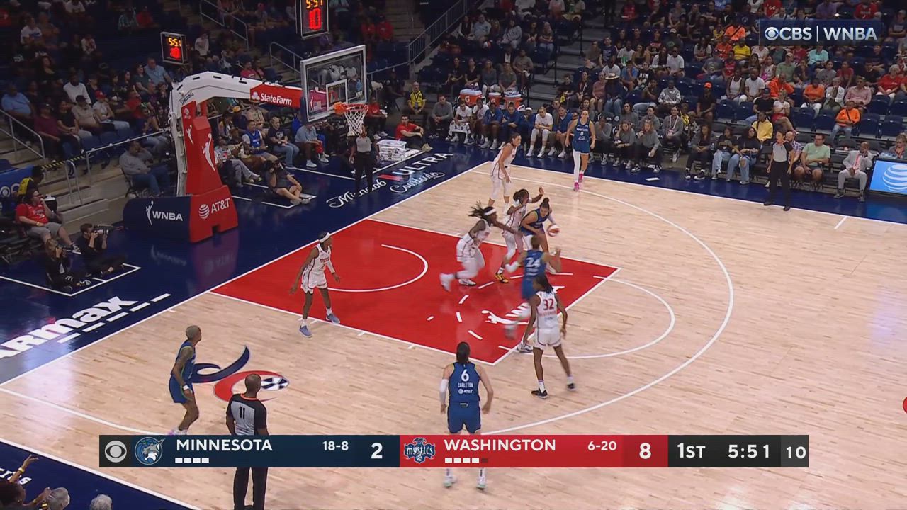 Minnesota Lynx Top Plays vs. Washington Mystics